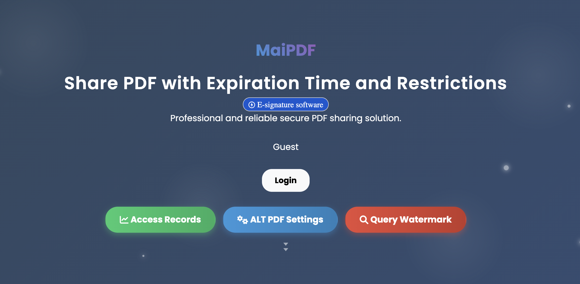 An image illustrating the difference between PDF hosting and traditional file sharing.