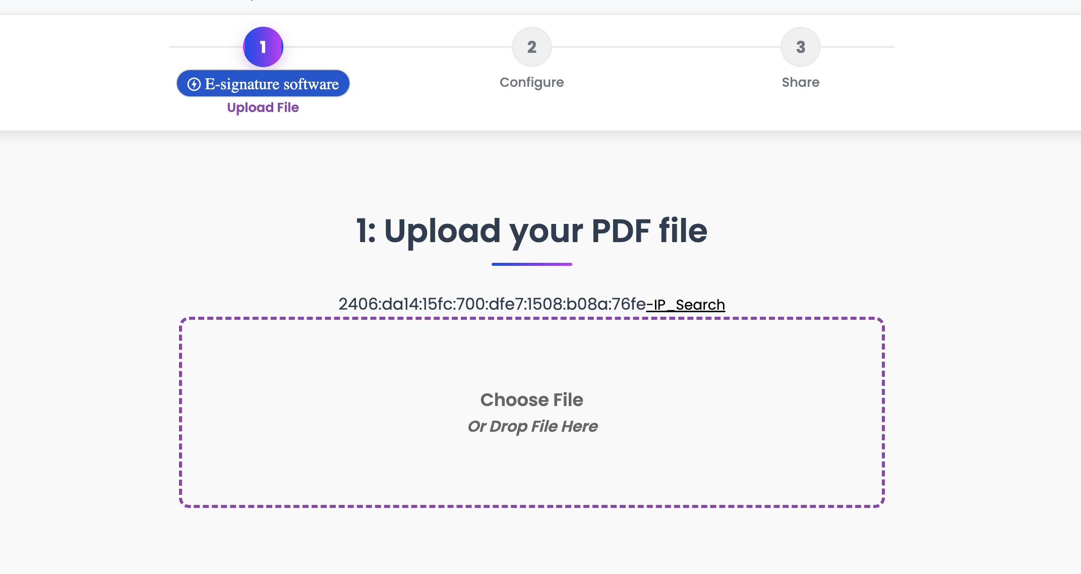 Upload Process